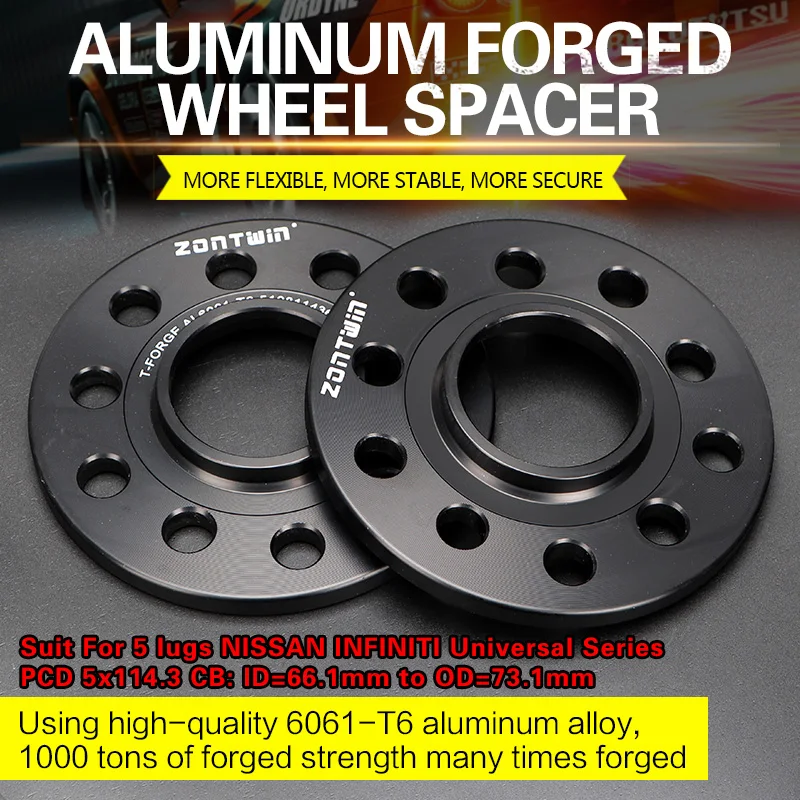 Infiniti espaciadores de rueda 3/5/8/10/12mm 5x114,3 G35/G37