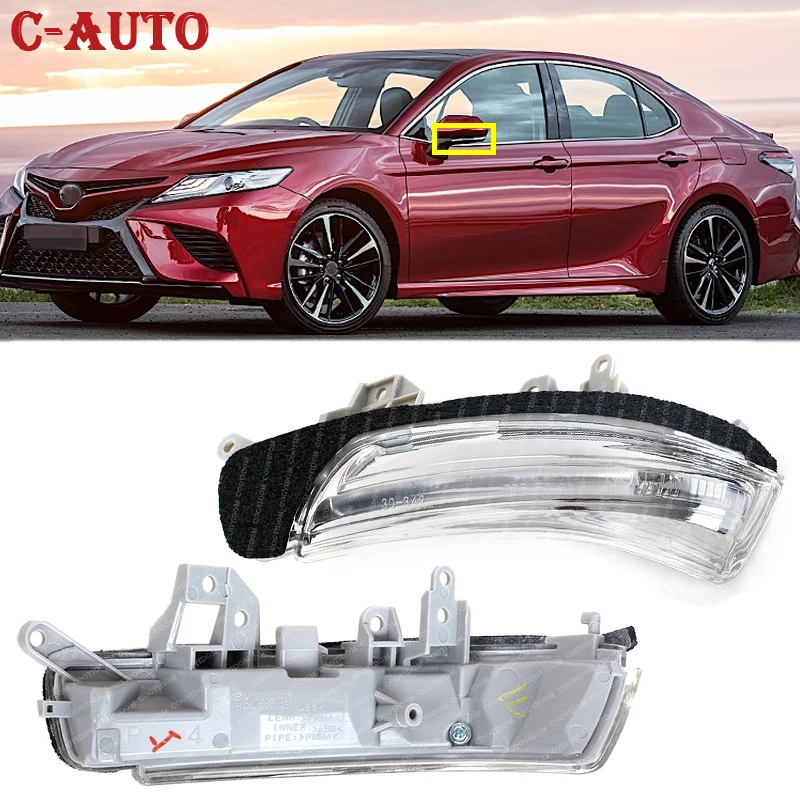 Intermitente lateral izquierdo y derecho para Toyota Prius 2009-2013