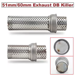 DB Killer para escape de moto 50,8/60 mm – Yoshimura, SC y Akrapovic