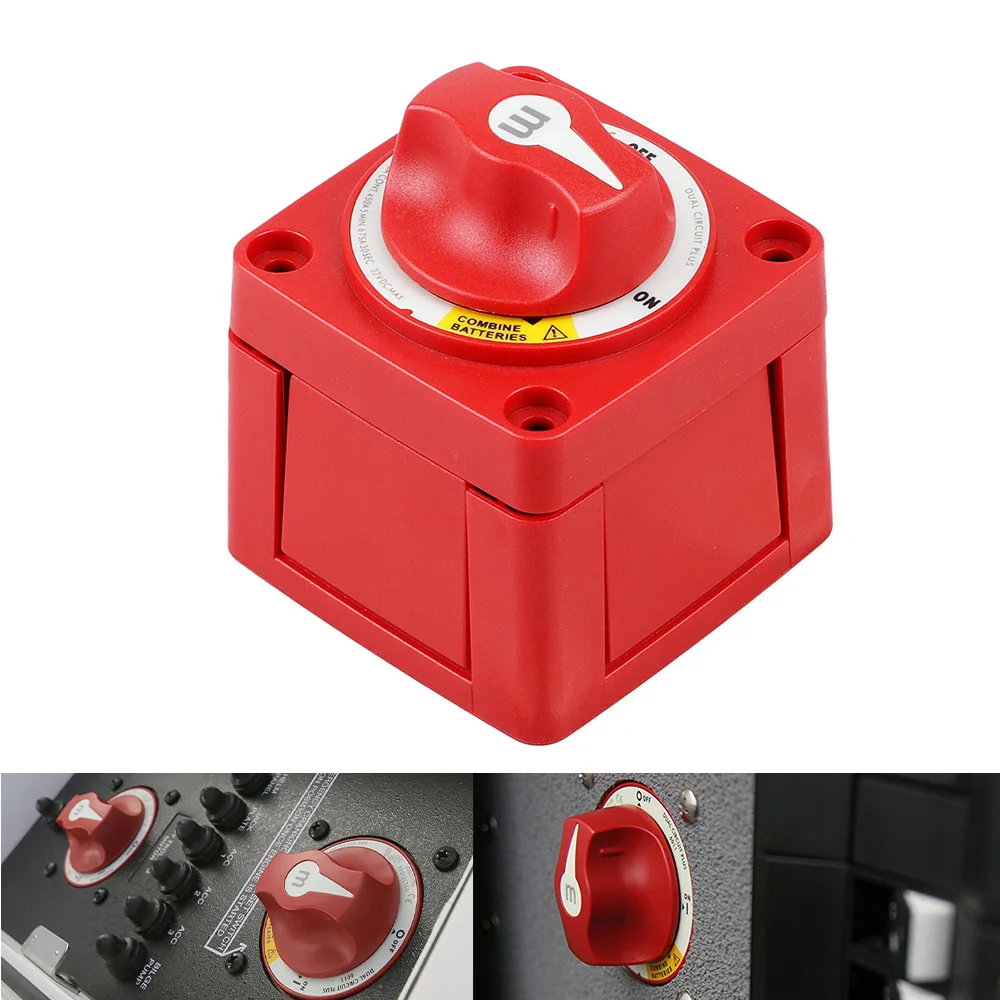 Interruptor aislador de batería Plus 100-300A – Desconectador coche barco