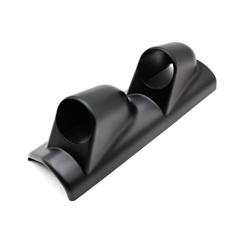 Pod doble pilar A 52 mm negro para relojes, volante izquierdo