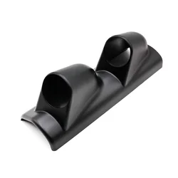 Pod doble pilar A 52 mm negro para relojes, volante izquierdo
