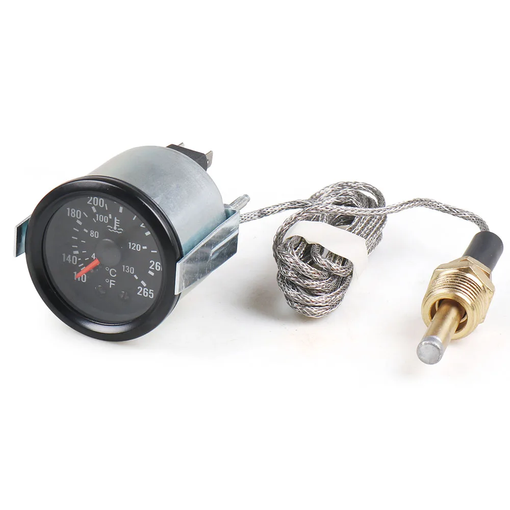Medidor temperatura agua 52 mm 12 V con sensor NPT 1/2" - imagen 3