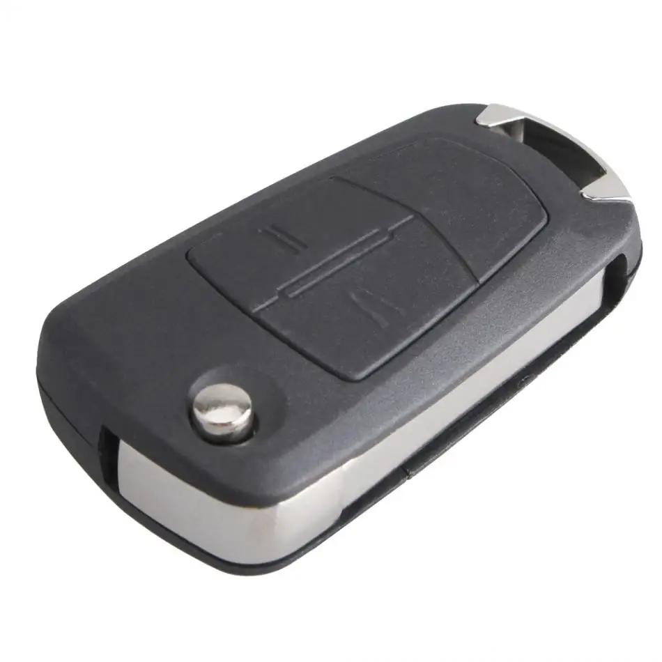 Llave de repuesto para Opel Corsa y Vectra, mando 2 botones negro - imagen 2