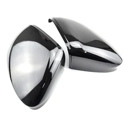 Carcasas de retrovisor Volkswagen Golf 8 MK8 ABS negro brillo