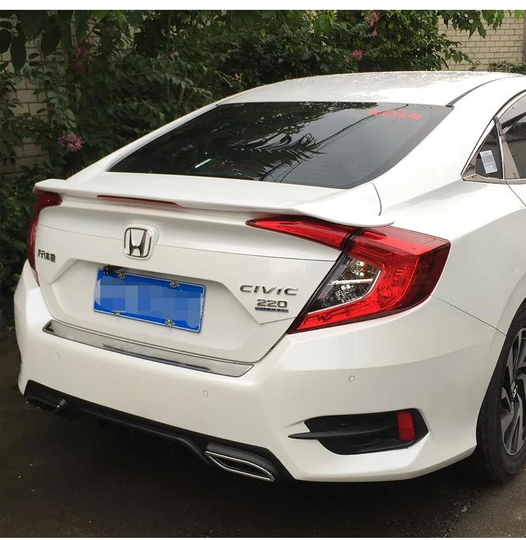 Alerón trasero ABS Honda Civic 2016-2018 Sedán 4P – Accesorio maletero - imagen 5