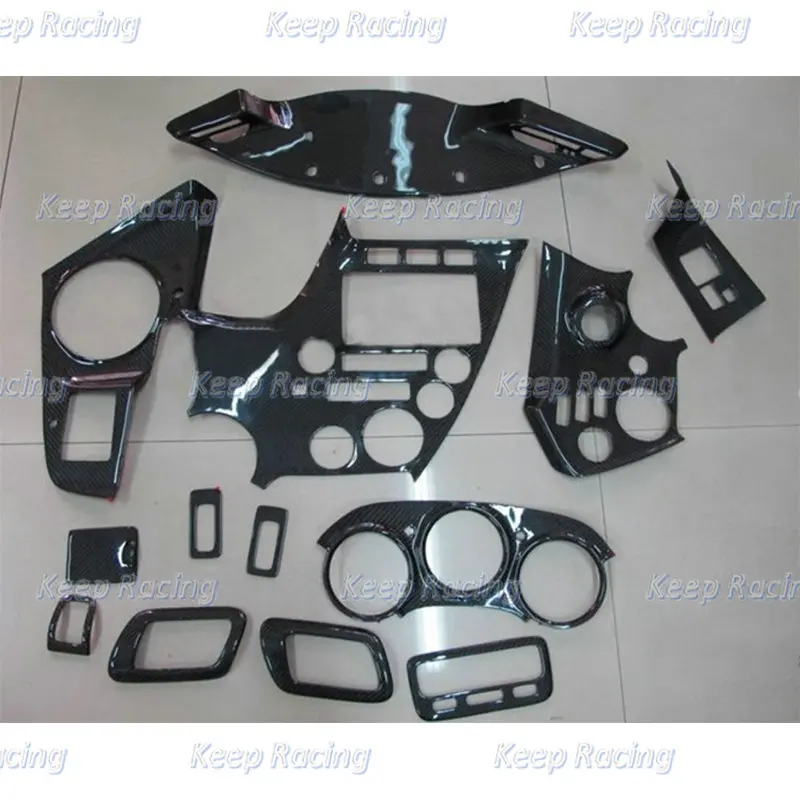 Molduras interiores fibra de carbono adhesivas Toyota Supra JZA80 - imagen 2