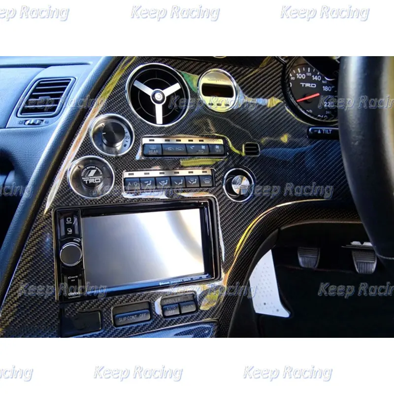 Molduras interiores fibra de carbono adhesivas Toyota Supra JZA80 - imagen 3