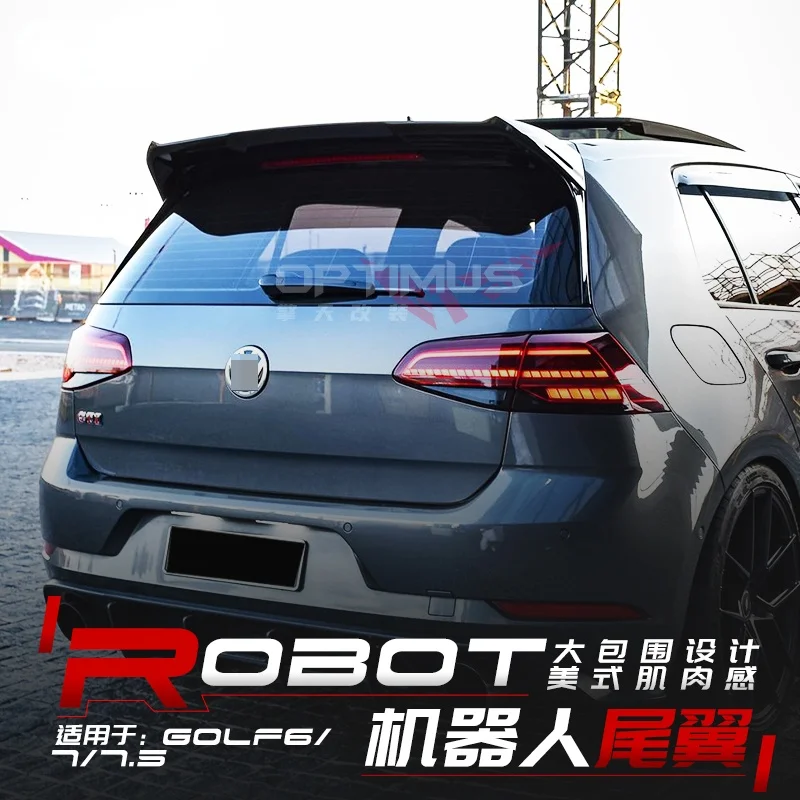 Alerón trasero de techo ABS VW Golf 7 MK7.5 GTI/GTD/GTE 2014-2019 - imagen 4
