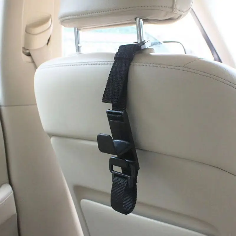 Gancho reposacabezas coche ajustable para bolsas de compra - imagen 3