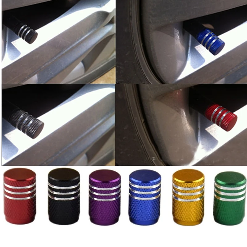 Tapas de válvula de aluminio para neumáticos de coche y camión