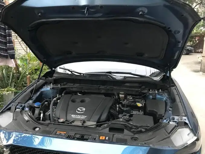 Puntales de capó a gas Mazda CX-8 KG con varilla soporte trasero - imagen 2
