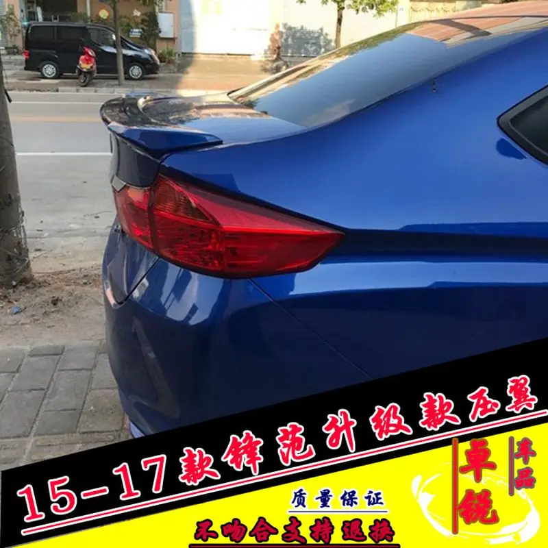 Alerón trasero de maletero ABS para Honda City 2015-2017 - imagen 5