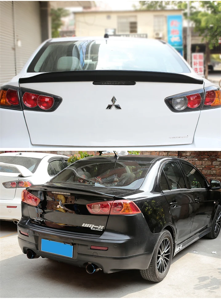 Alerón trasero ABS Mitsubishi Lancer Evo