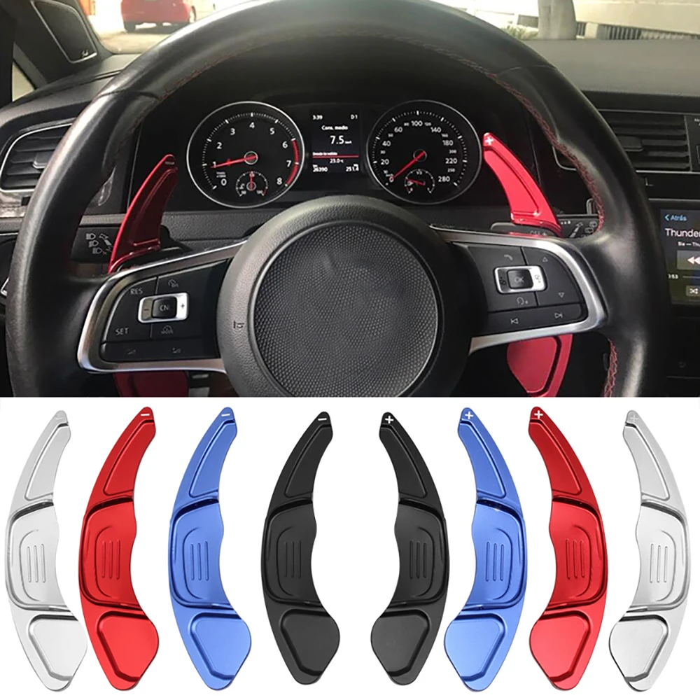 Extensores de paletas DSG en aluminio para VW Golf y Polo GTI MK7