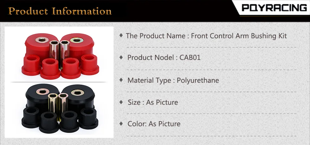 Kit de bujes PQY-CAB01
