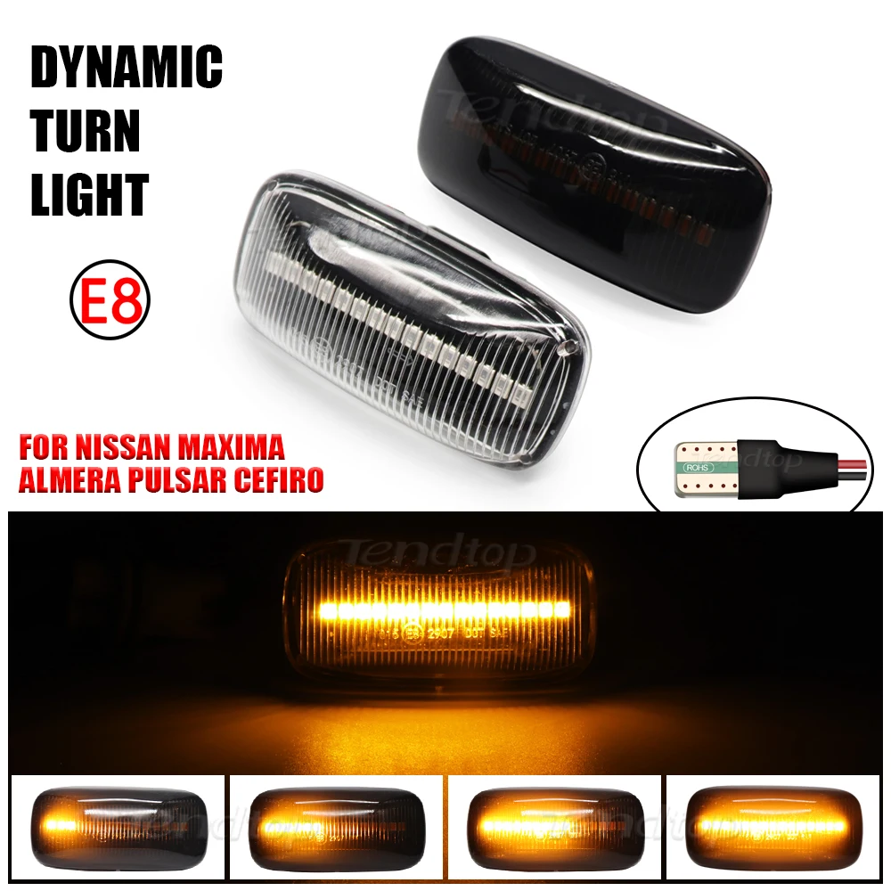 Intermitente LED dinámico lateral Nissan N15 1995-2000 - imagen 3
