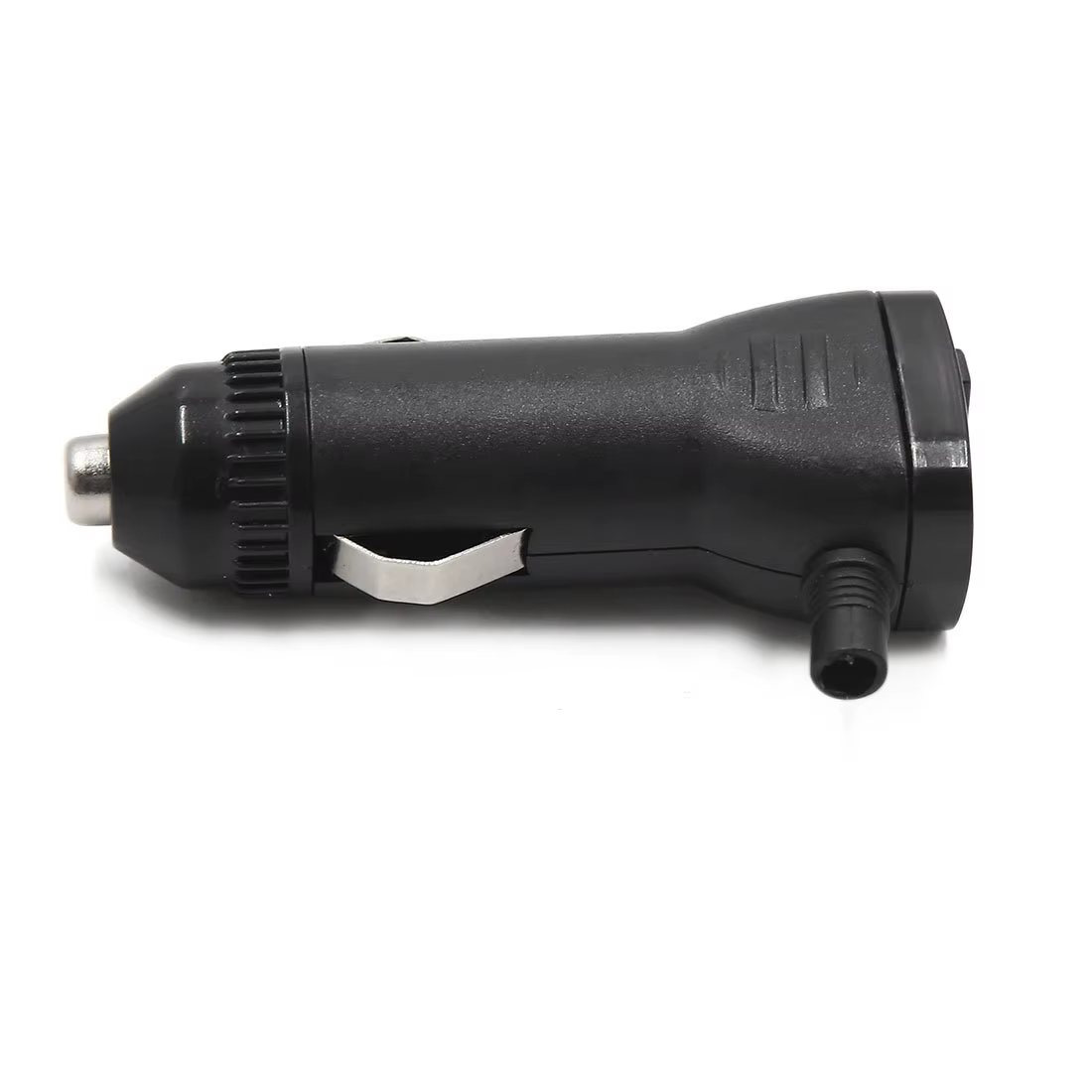 X Autohaux Toma de mechero 12/24 V con interruptor, negra - imagen 3