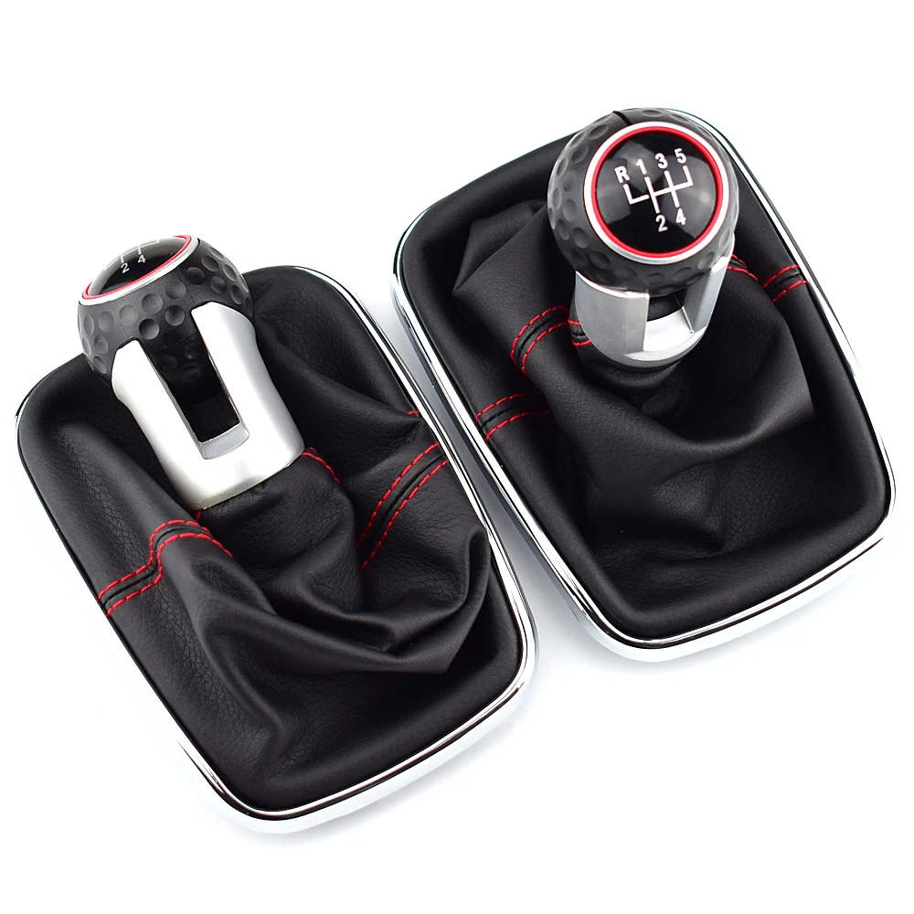 Pomo de cambio con fuelle negro para VW Golf IV GTI y R32
