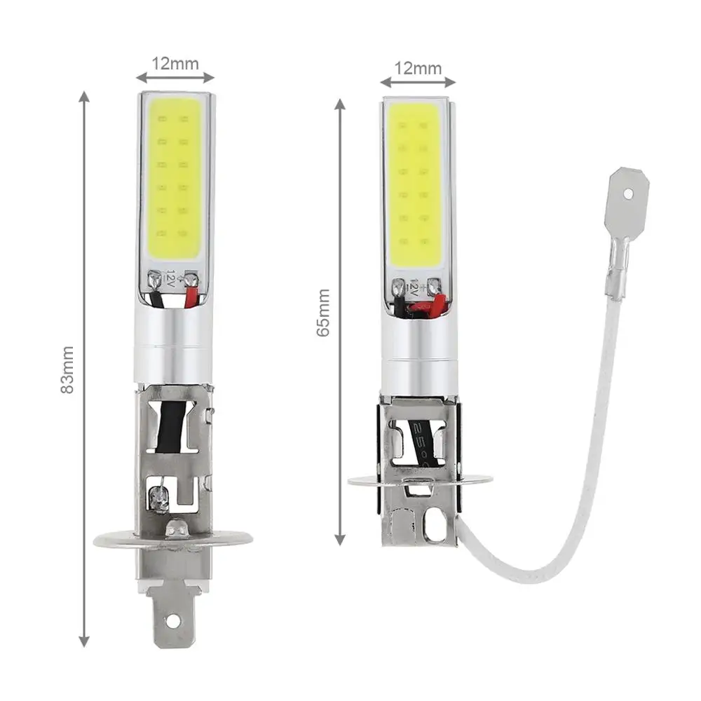 Bombilla LED antiniebla H1/H3 Canbus 6000K 12V blanca - imagen 3