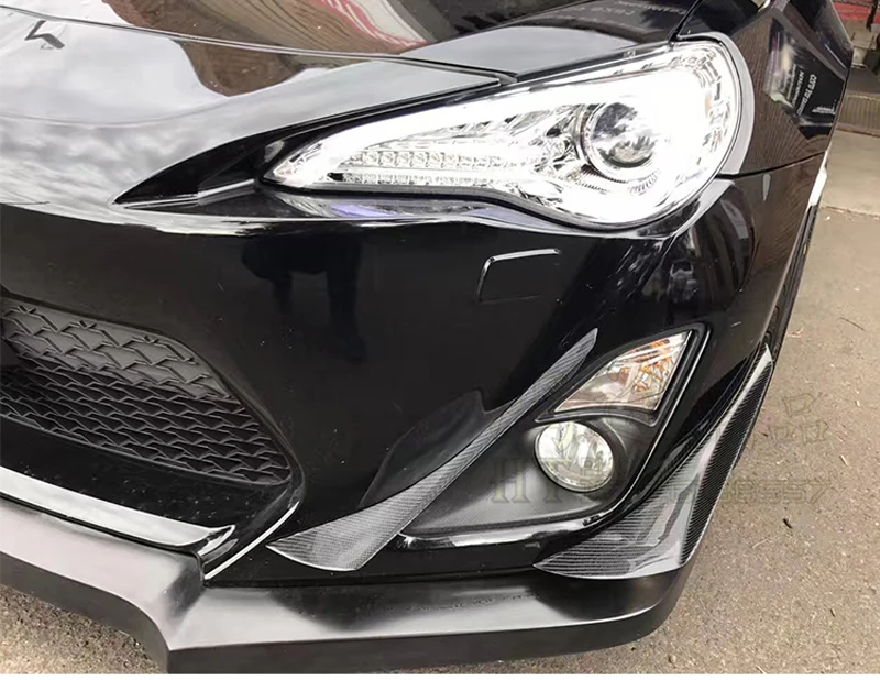 Canards divisor delantero fibra de carbono – Subaru BRZ Toyota GT86 - imagen 4