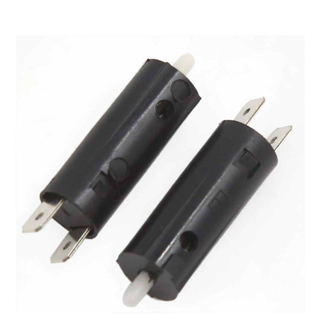 X Autohaux 10 Uds 2 pines motocicleta Scooter delantero trasero modificado luz de freno luces traseras interruptor interruptores de embrague 32x10mm 40x8mm - imagen 3