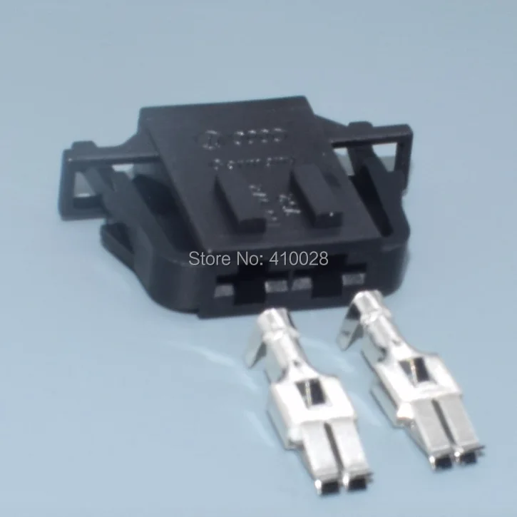 Shhworldsea Conector hembra 2 pines 1J0972752 para VW Audi Skoda - imagen 2