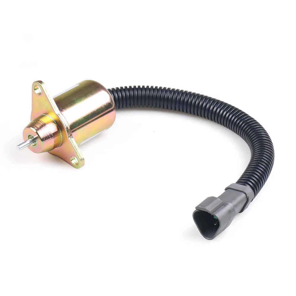 TK41-6383 Válvula solenoide de parada 12 V para Yanmar Thermo King - imagen 4