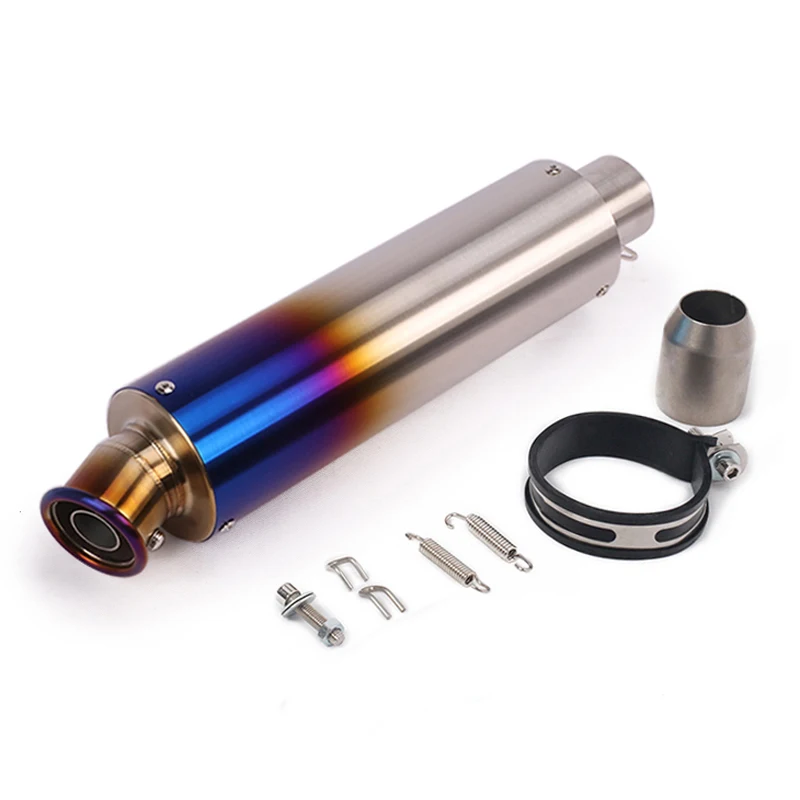 Tubo escape acero inoxidable con DB Killer – Benelli TRK 502 - imagen 3