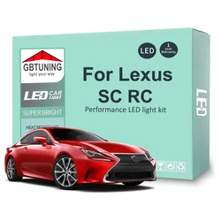 Bombillas LED interiores Lexus Canbus - Kit iluminación habitáculo y maletero