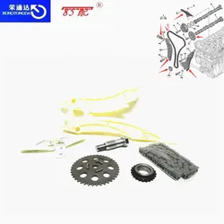 Kit de cadena de distribución y tensor de motor 0829G3 081829 081830 081831 0513C8 0805K3 0816H9 9816058580 para Peugeot 3008 207CC 308