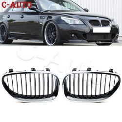 Parrilla delantera cromada para BMW E60 E61 520i 525d 530i 540i 550i