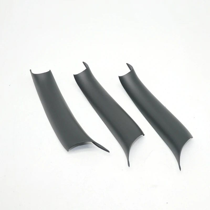 Para BMW X5 X6 E70 E71 E72 fibra de carbono tirador de puerta Interior de coche cubierta embellecedora de Panel Interior fácil instalación - imagen 4