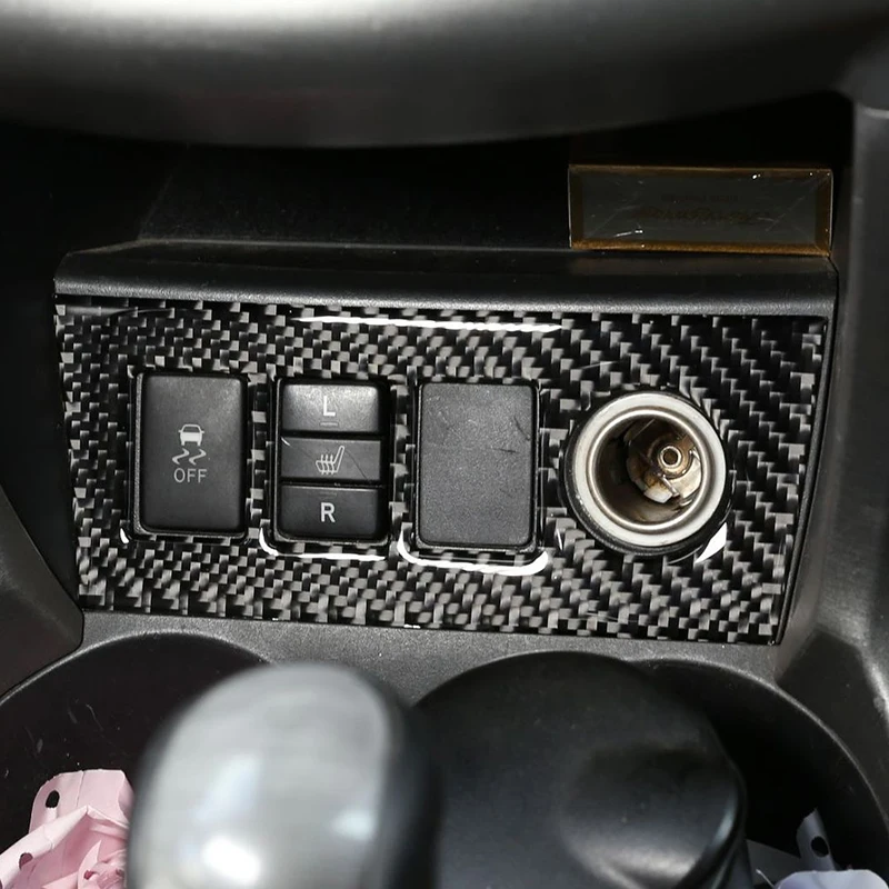 Marco de fibra de carbono para mechero Toyota RAV4 2006-2012