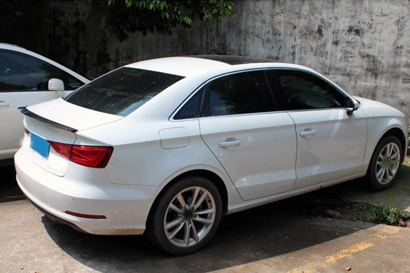 Alerón trasero fibra de carbono para Audi A3 S3 2014-2016 - imagen 3