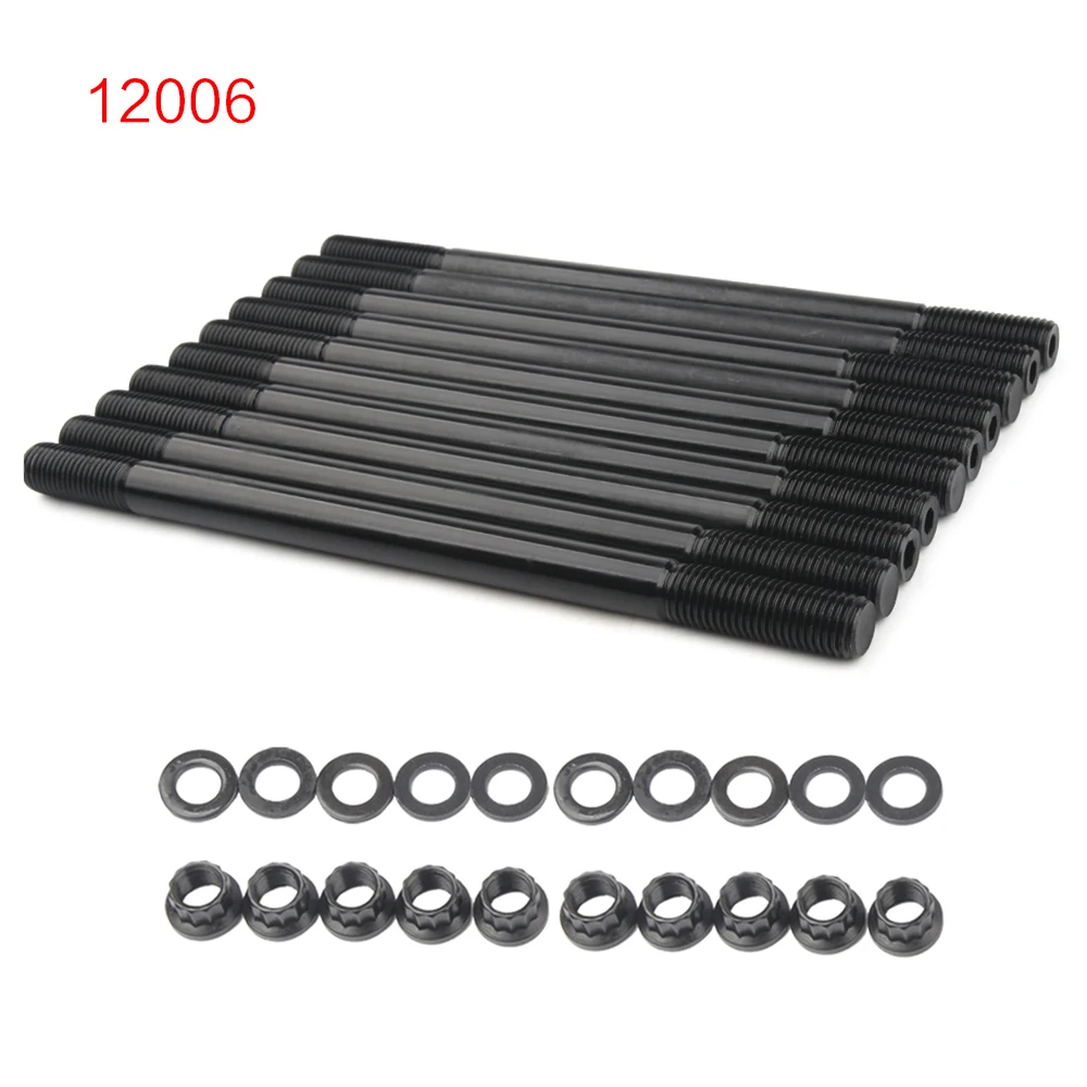Instalación de pernos de culata en bloque Honda D16Z6