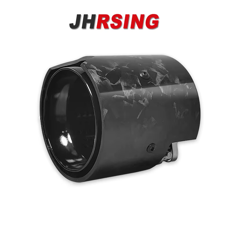 Embellecedor de escape de carbono forjado negro para BMW M2 M3 M4 - imagen 5