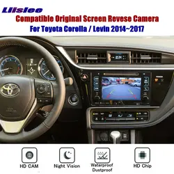 Adaptador de cámara de marcha atrás para Toyota Corolla 2014-2017
