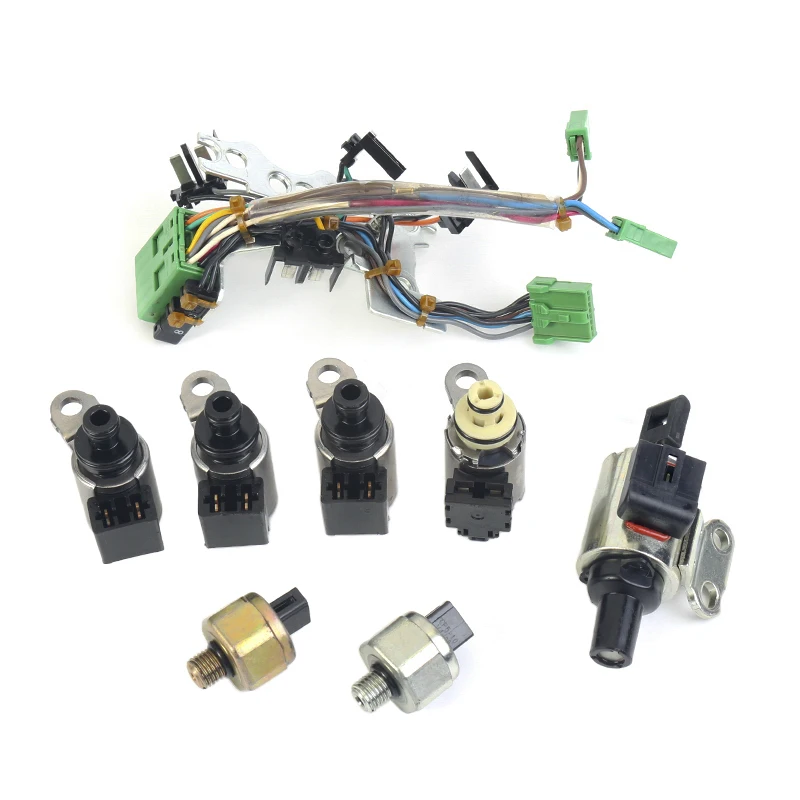 JF011E RE0F10A kit de solenoide de transmisión CVT interruptores duelo Motor paso a paso para Nissan Dodge Jeep Patriot Mitsubishi lancer Renault