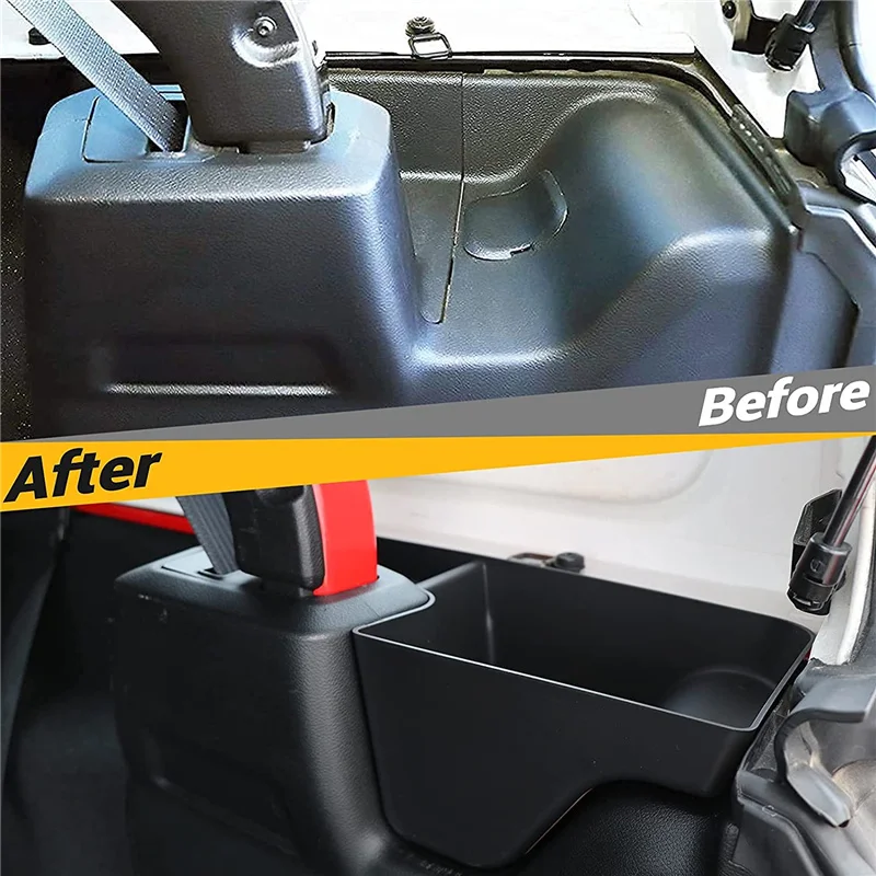Organizador maletero Jeep Wrangler JL Sahara 2018-2023 – bandeja ABS - imagen 2