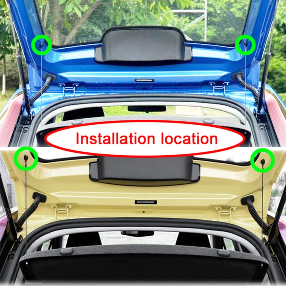 Kit pivotes y clips para cubierta de maletero MG ZS MG3 2017-2021 - imagen 4