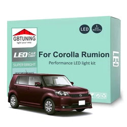 Kit bombillas LED Canbus para interior Toyota Corolla Rumion