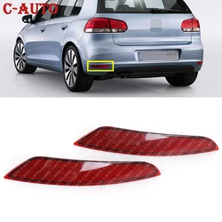 Reflector trasero de parachoques para Volkswagen Golf VI (2009-2013)