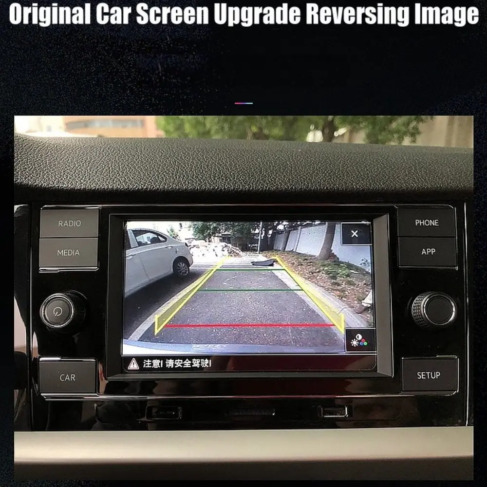 Cámara visión trasera con pantalla para VW Touran 5T 2015-2023 MQB - imagen 5