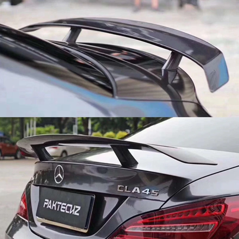 Alerón trasero de carbono estilo CLA45 AMG para Mercedes-Benz CLA W117