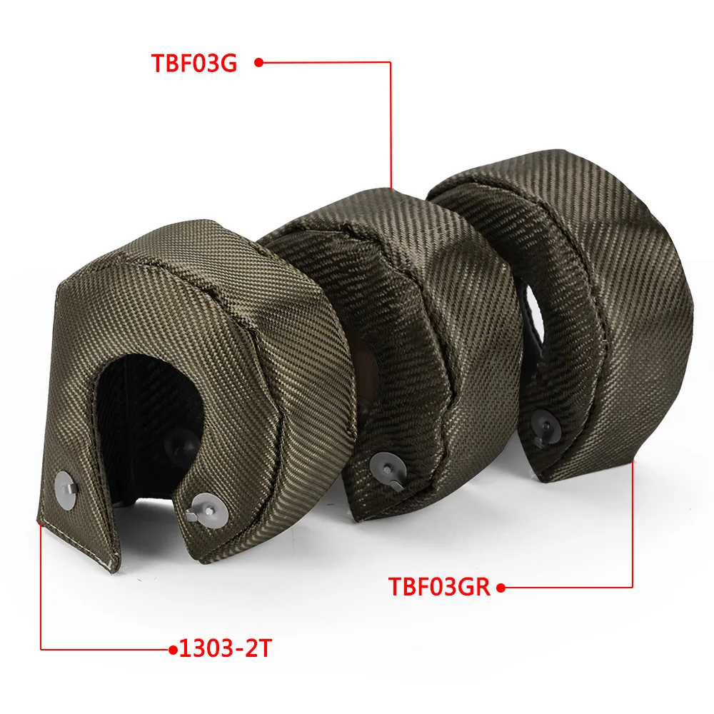 Manta térmica turbo titanio WLR compatible T3 T25 GT30 - imagen 2