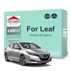 Kit luces LED interior Nissan Leaf: bombillas maletero mapa Canbus
