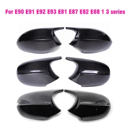 Tapas espejo retrovisor carbono negro brillo – BMW E82/E87/E90