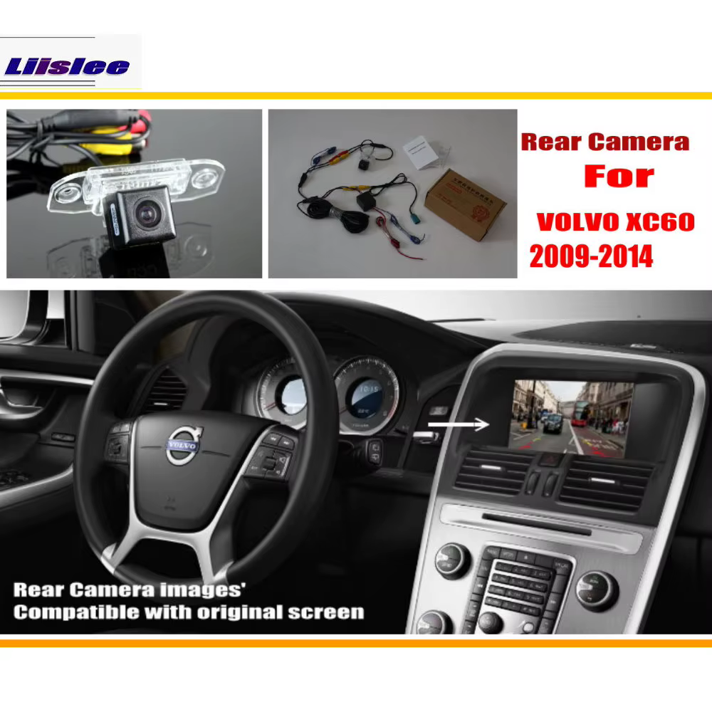 Cámara de visión trasera Volvo XC60/S60 2009-2015 RCA HD