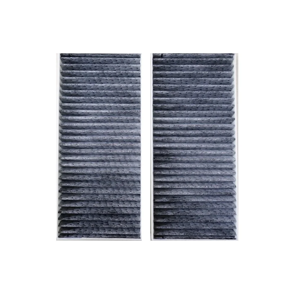 Dos filtros de aire de cabina para coche